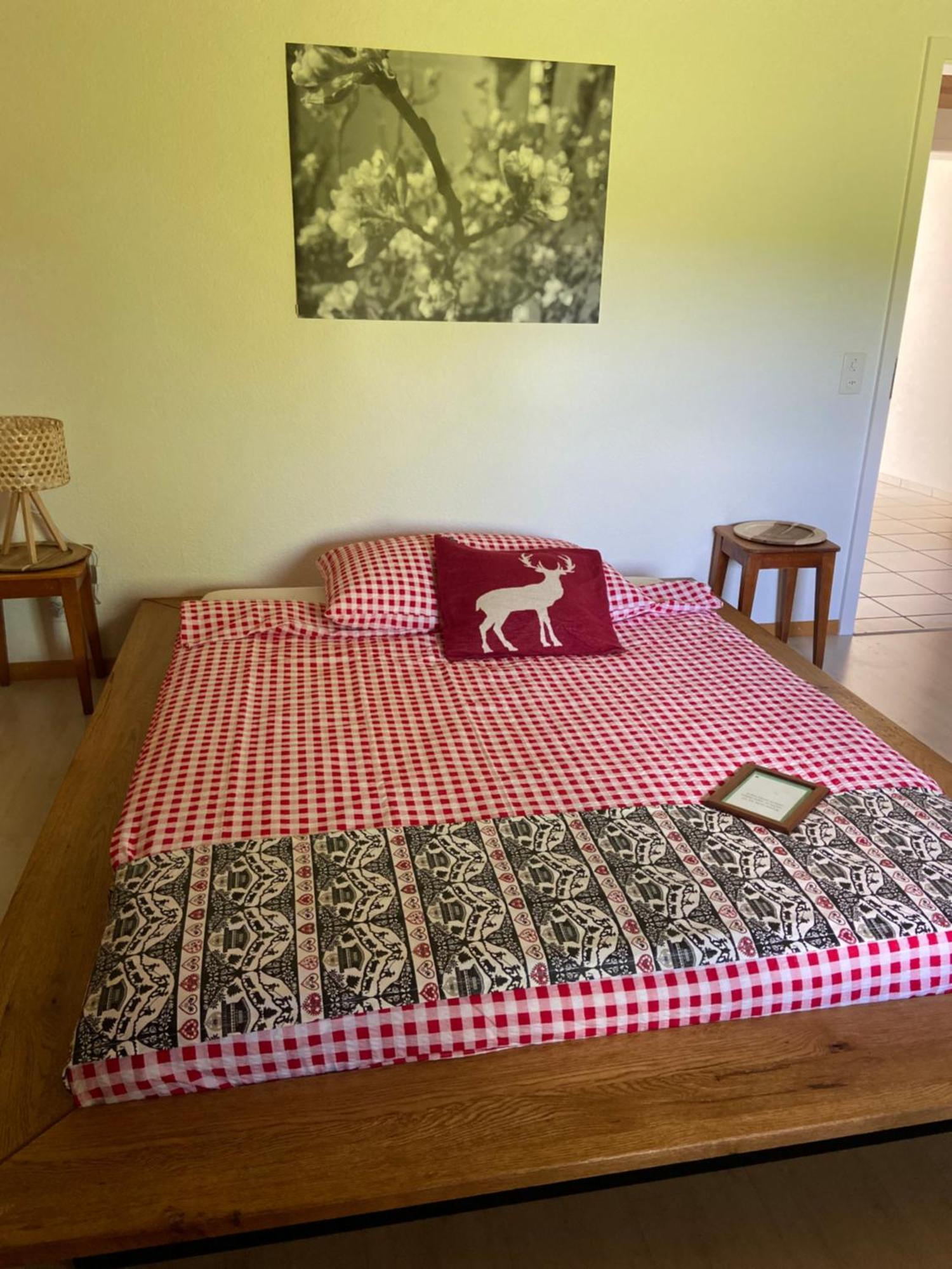 Naturnahe Familienwohnung Ruschegg Zewnętrze zdjęcie