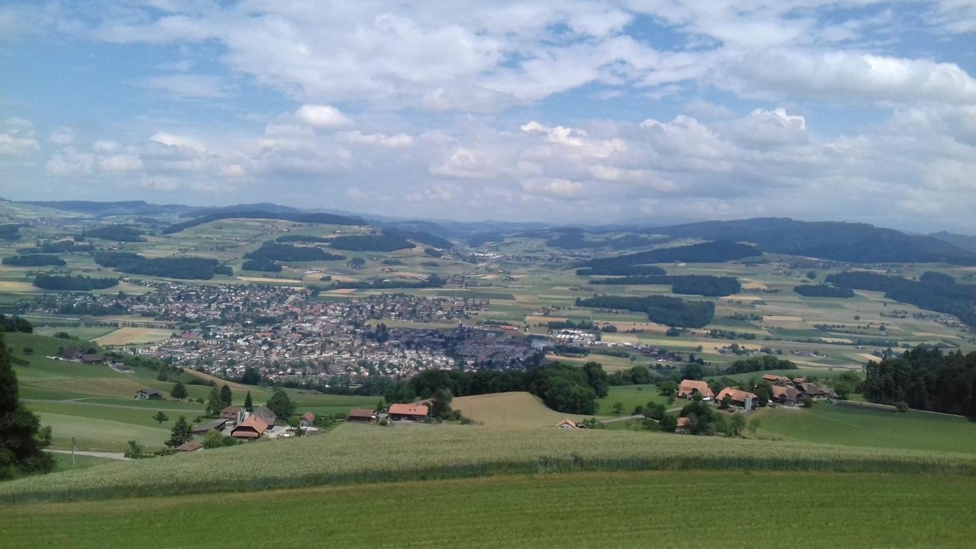 Naturnahe Familienwohnung Ruschegg Zewnętrze zdjęcie