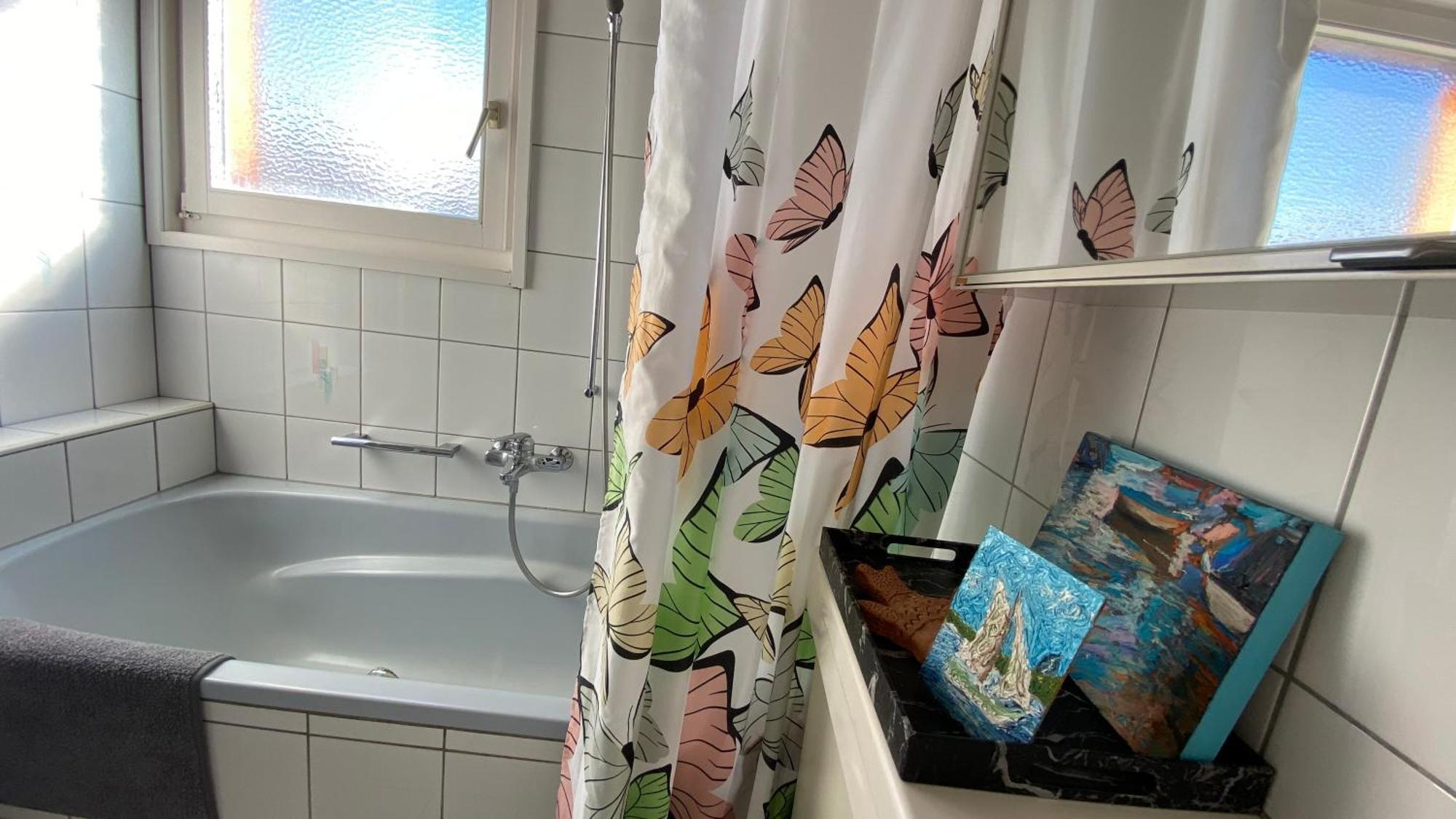 Naturnahe Familienwohnung Ruschegg Zewnętrze zdjęcie